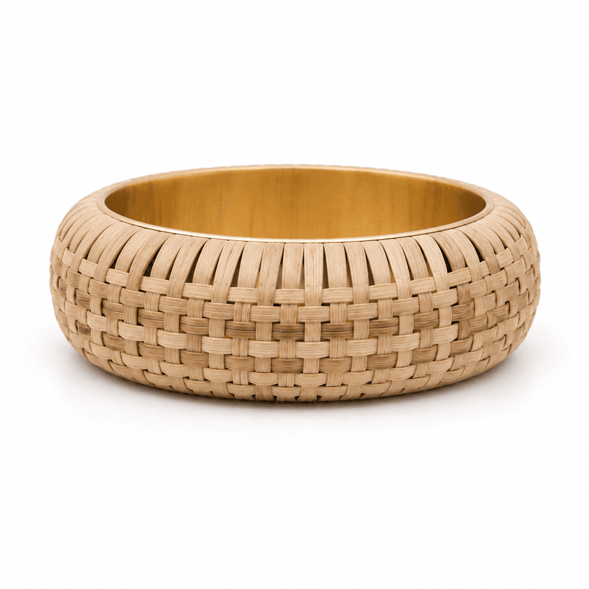 Lagoon Turquoise Raffia Bangle 