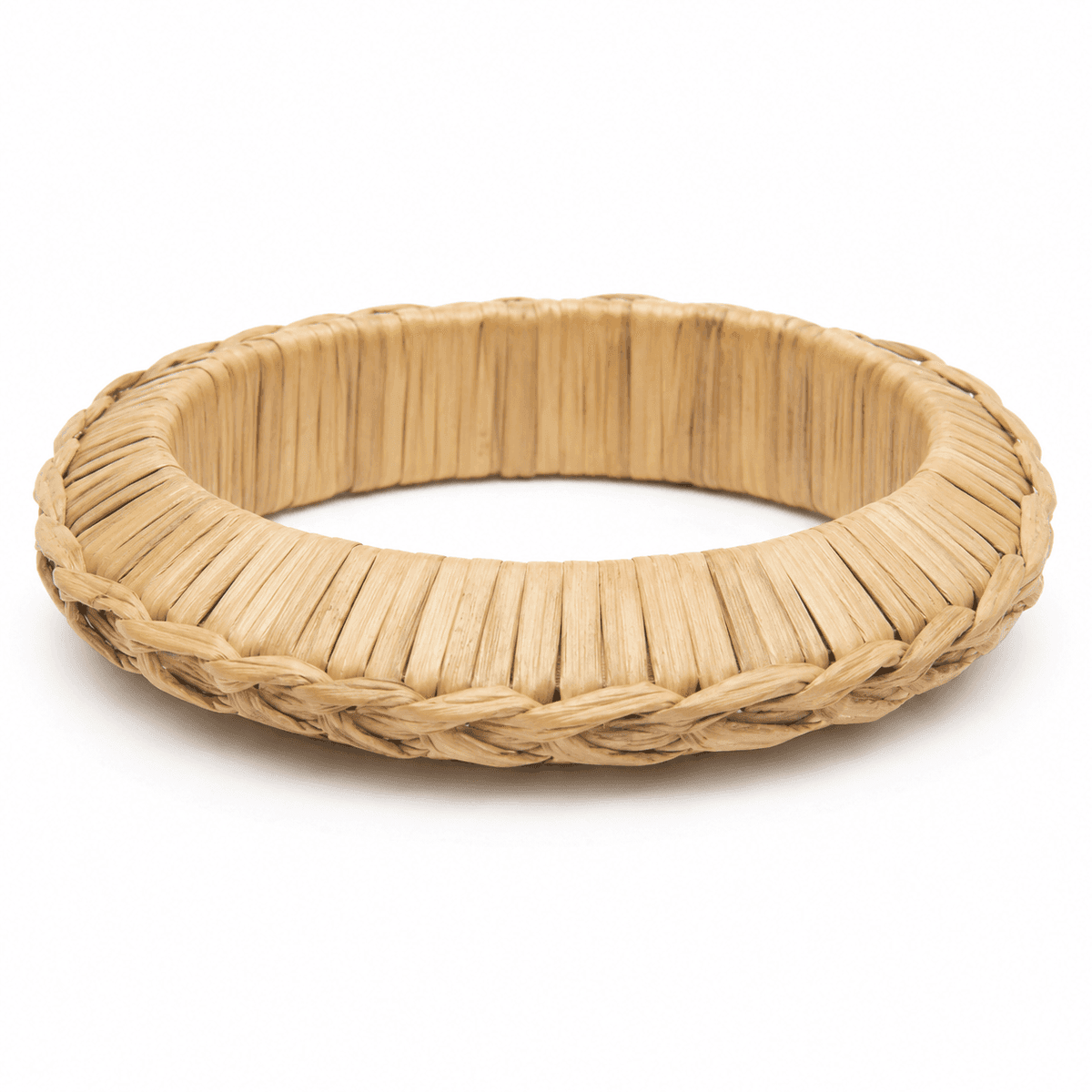 Desert Twist Raffia Bangle