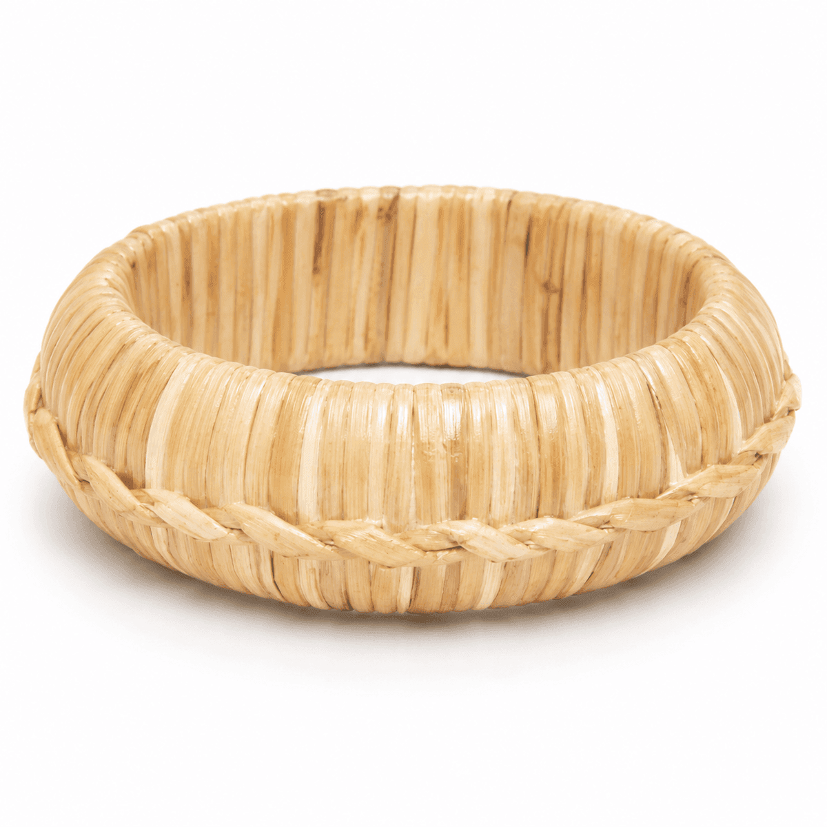 Heritage Braid Raffia Bangle