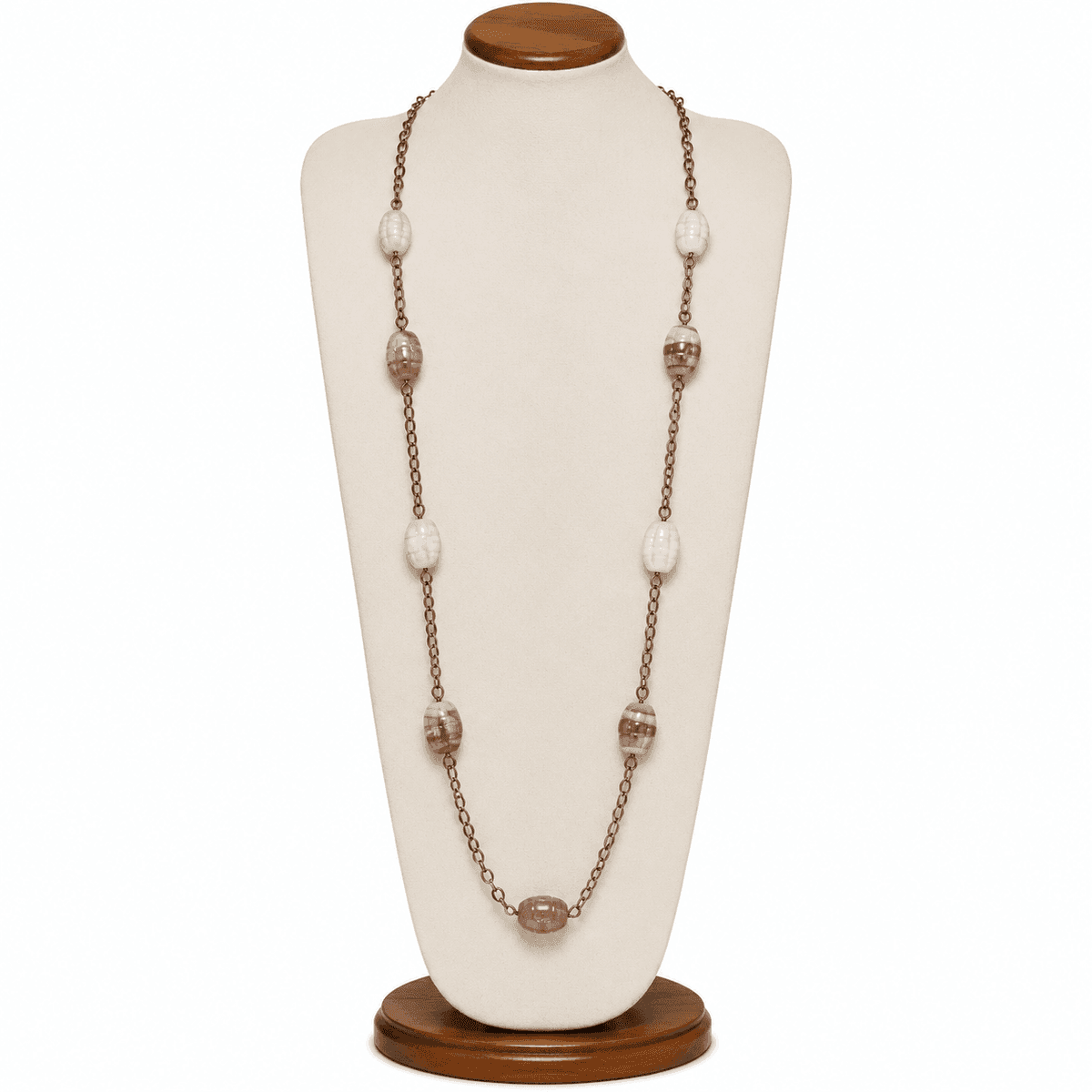 Blush Harmony Opera Necklace