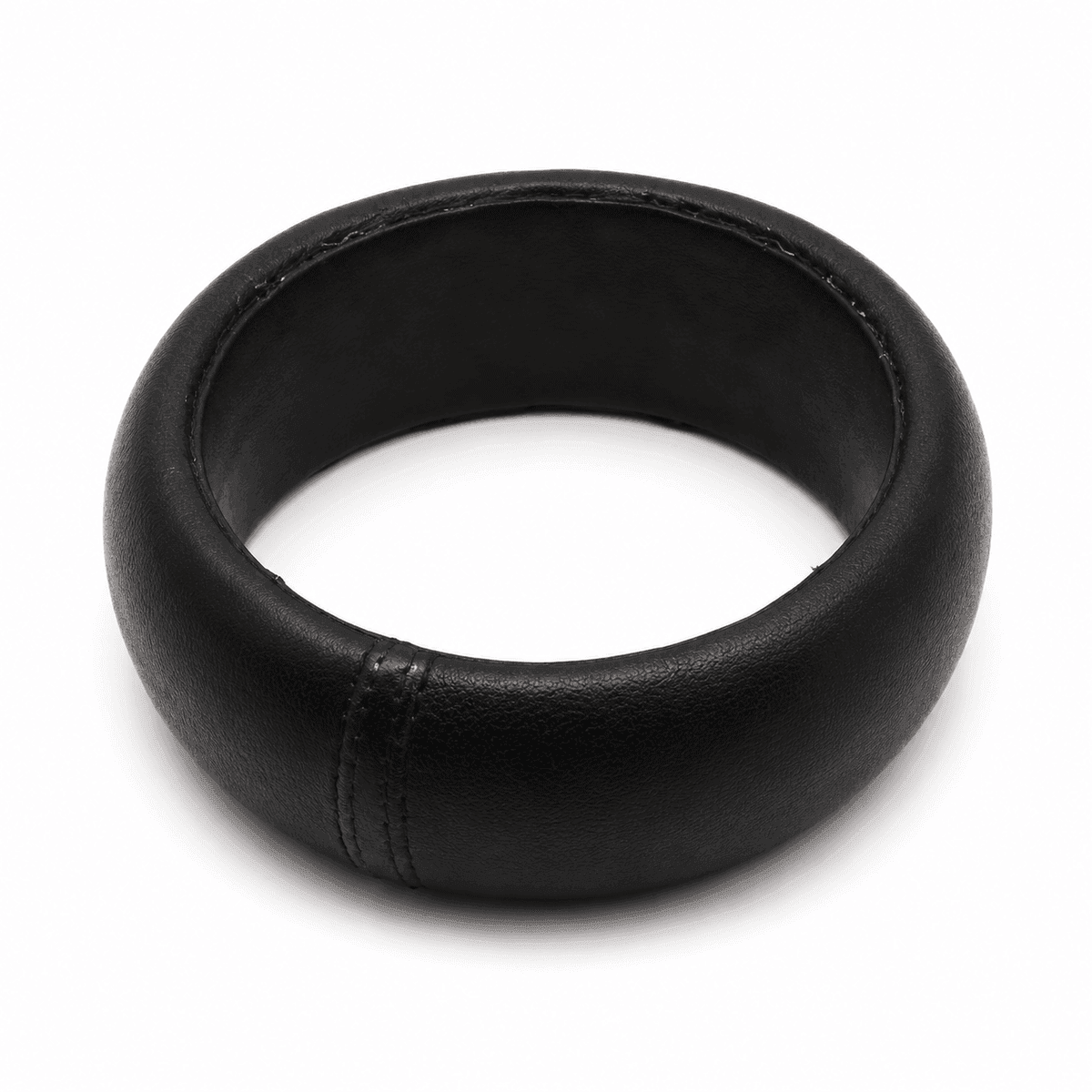 Noir Heritage Leather Bangle