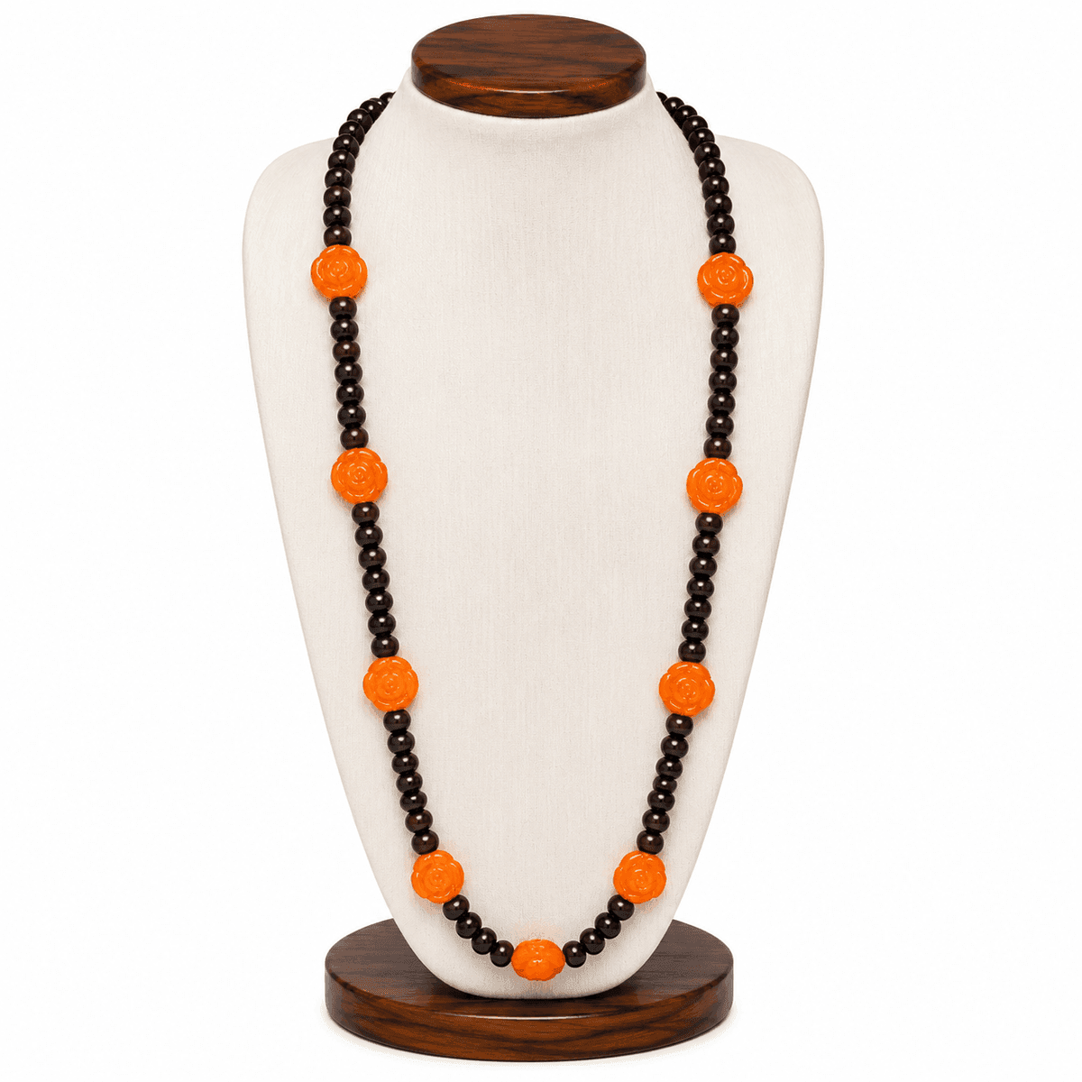 Amber Bloom Long Necklace