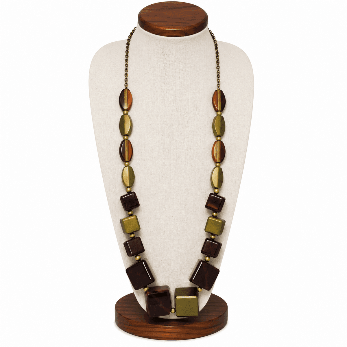 Bronze Ember Geo Necklace