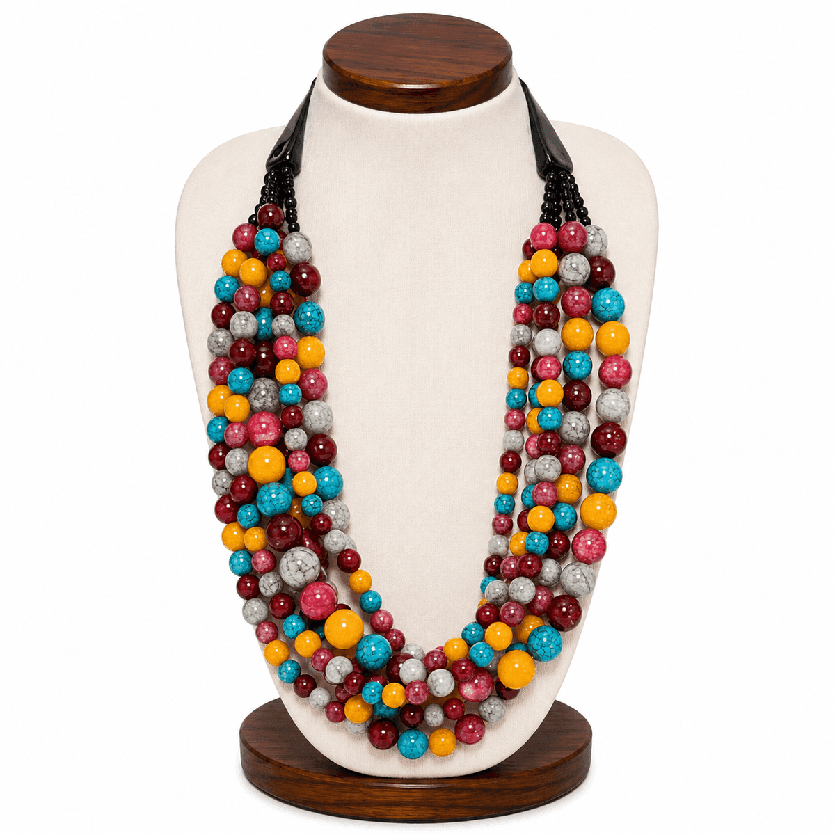 Carnival Harmony Multi-Strand Necklace