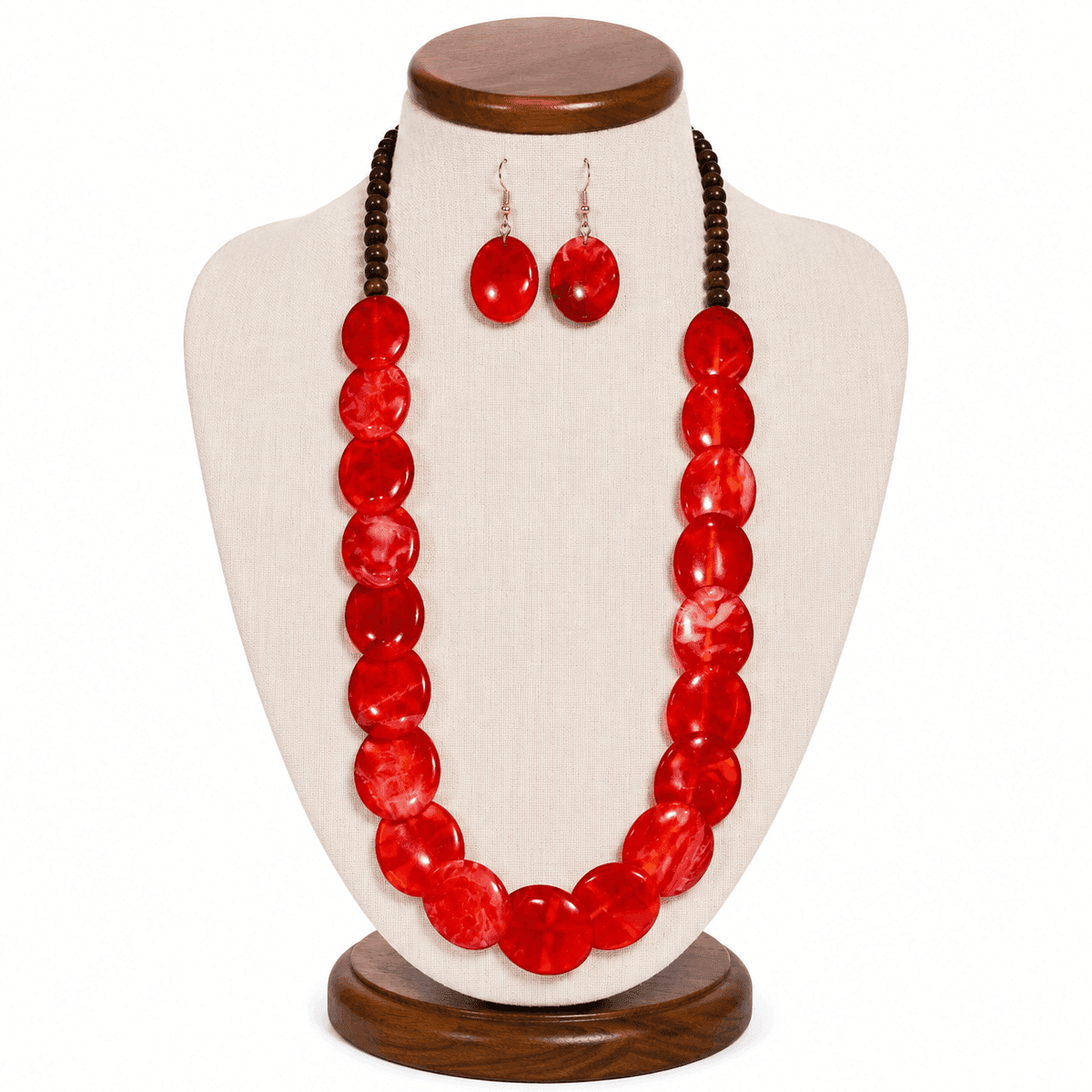 Golden Amber Necklace Set