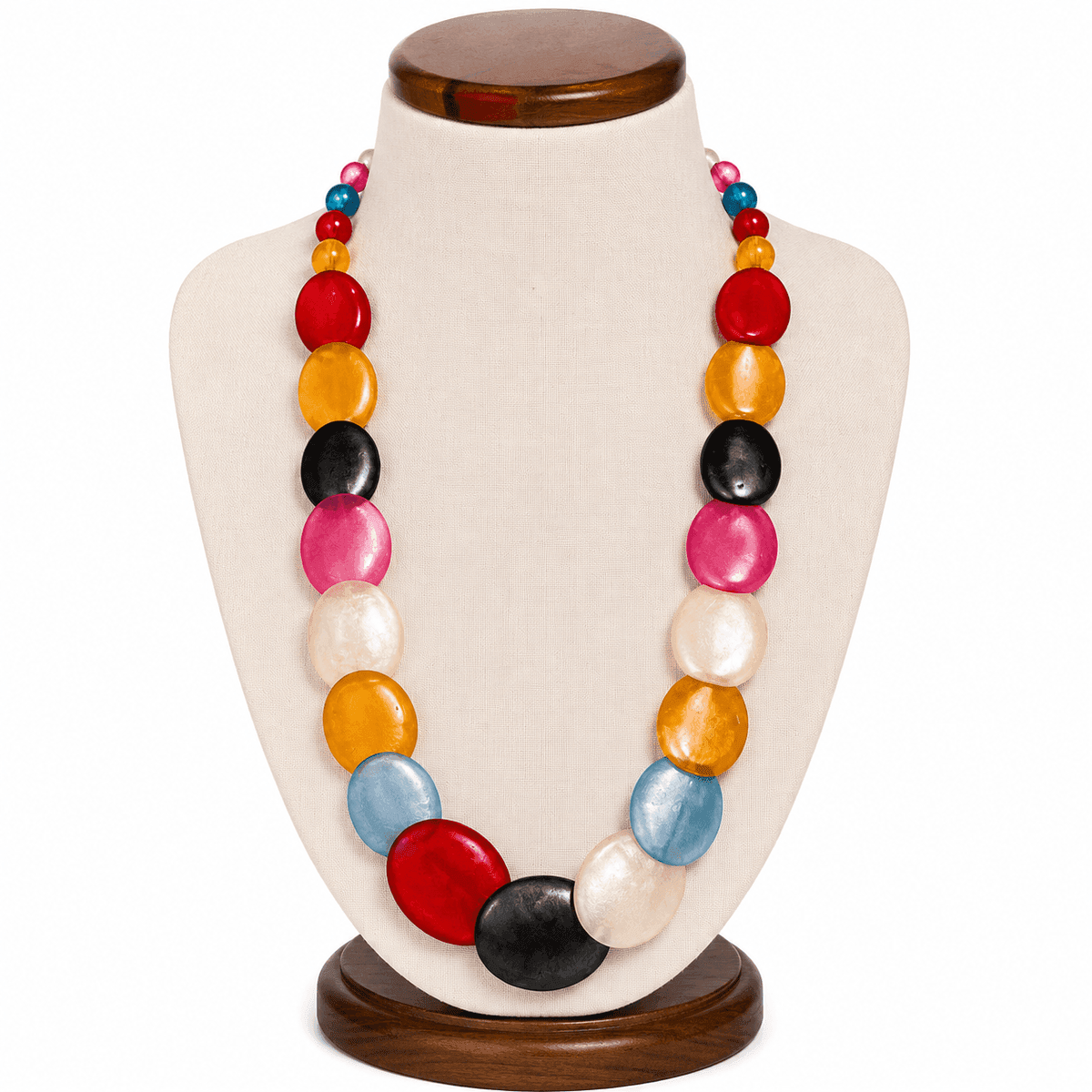 Carnival Glow Statement Necklace