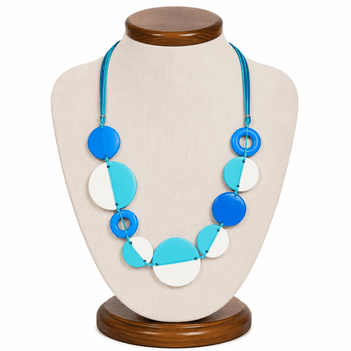 Ocean Breeze Disc Necklace