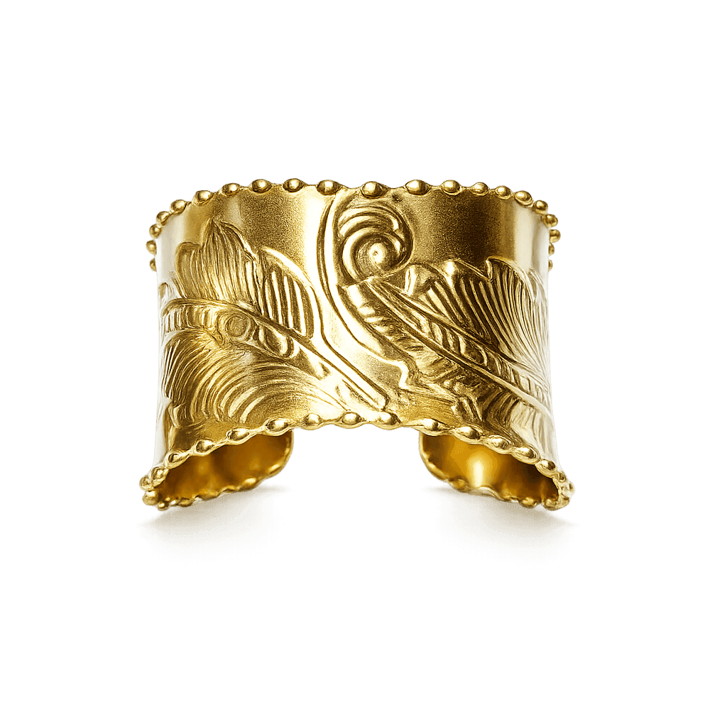 Regal Peacock Heritage Cuff