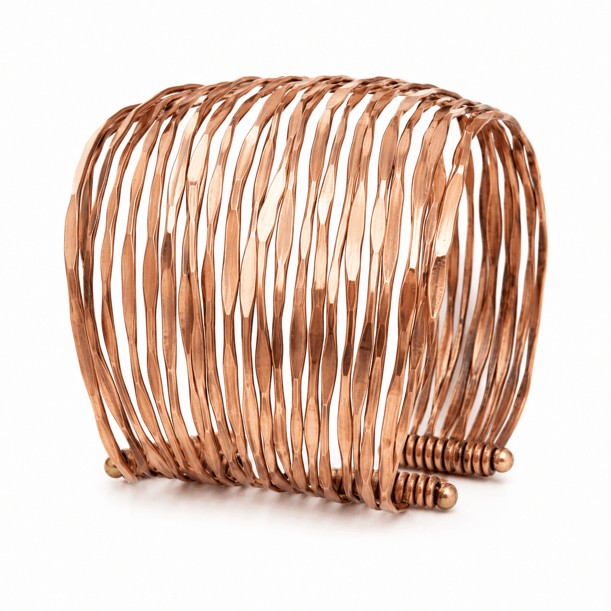 Copper Cascade Cuff