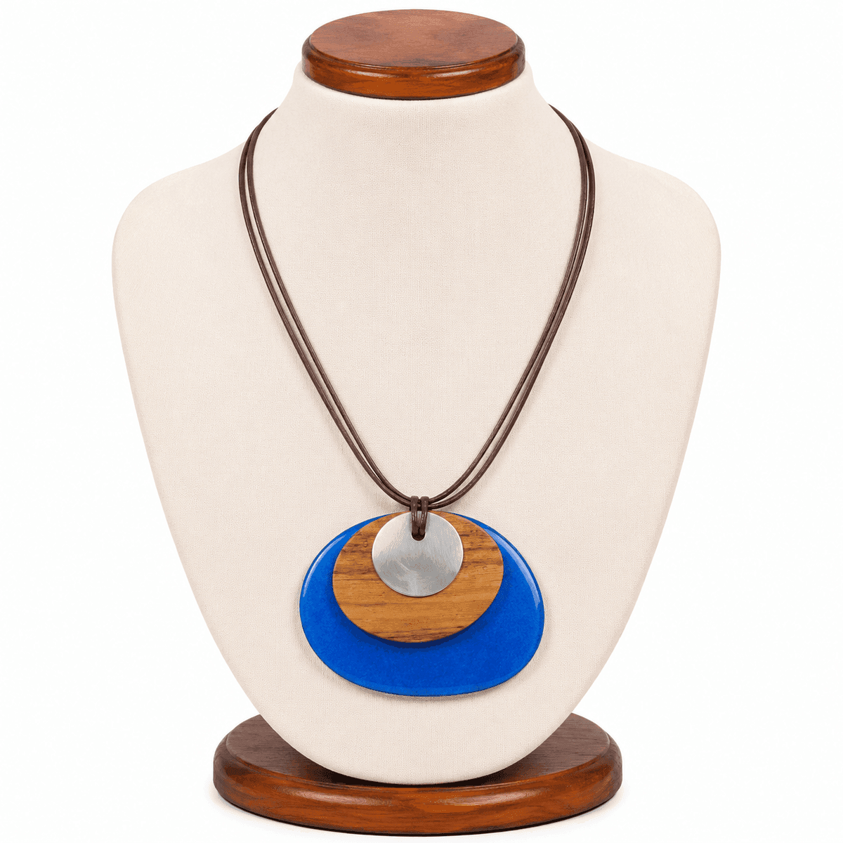 Azure Horizon Pendant Necklace