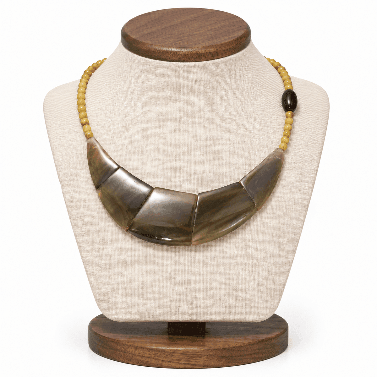 Savanna Crescent Horn Necklace