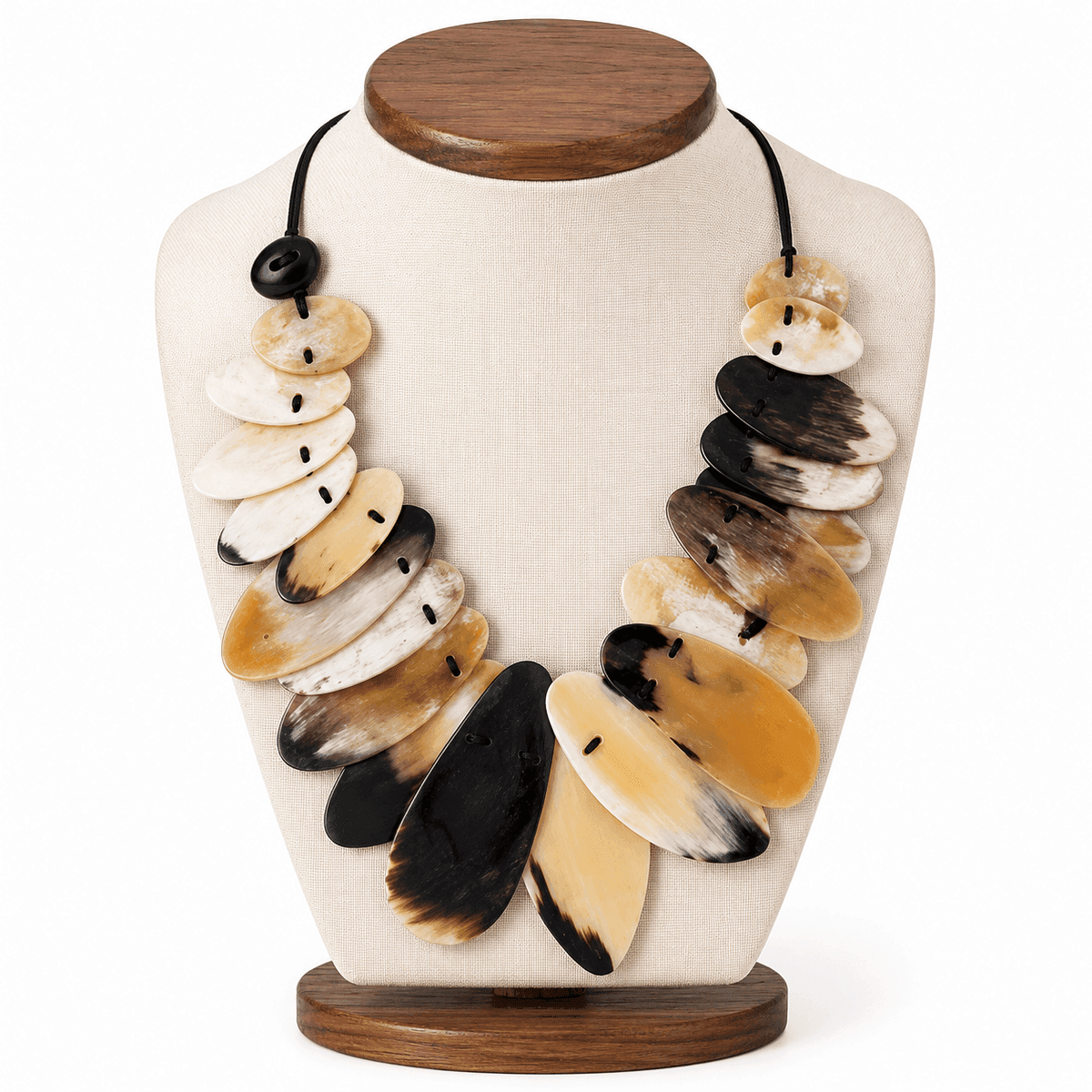 Savanna Cascade Horn Necklace