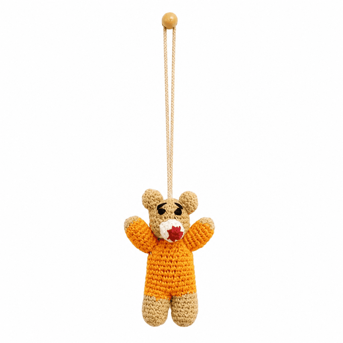 Handcrafted Crochet Rabbit Bag Charm Magnet 