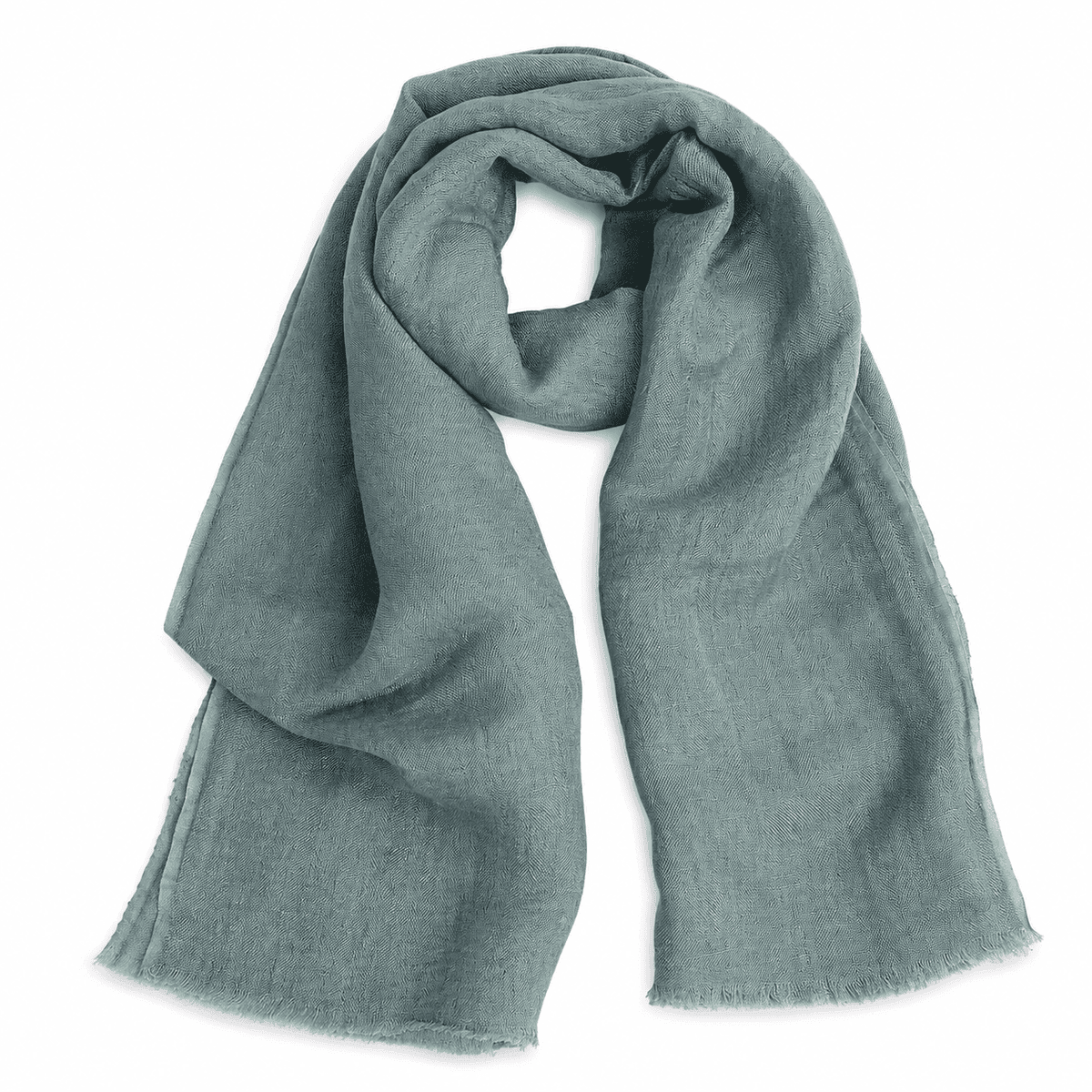 Handwoven Linen-Viscose Scarf