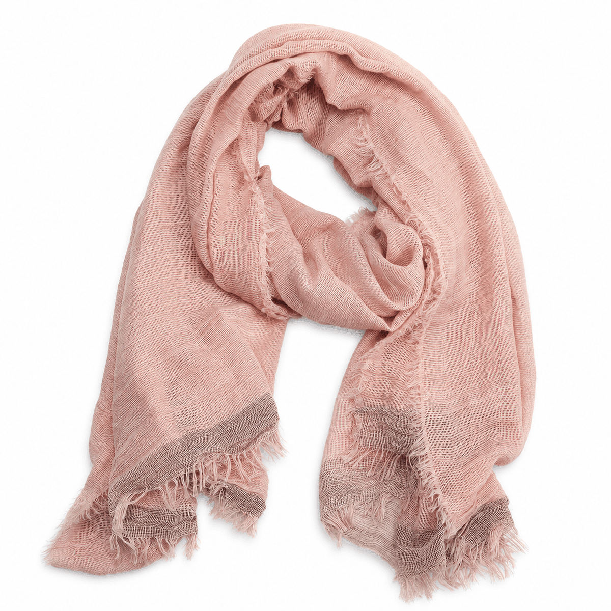 Blush Rose Textured Scarf