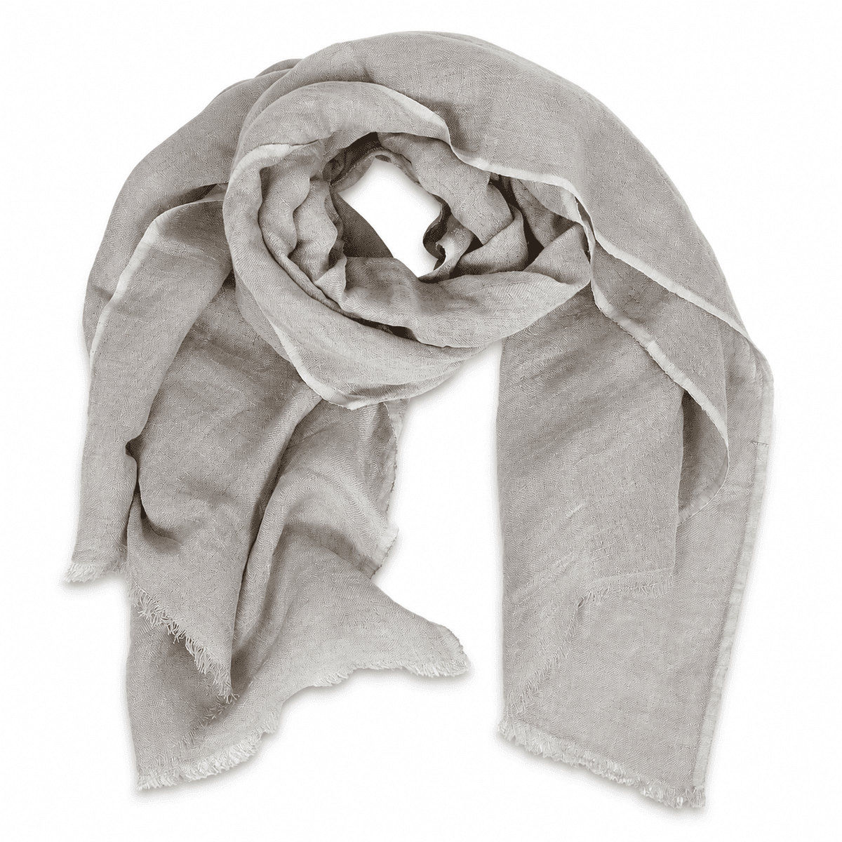 Handwoven Linen-Viscose Scarf