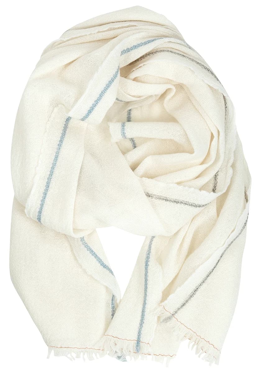 Merino Wool & Wool Scarf – Super Light