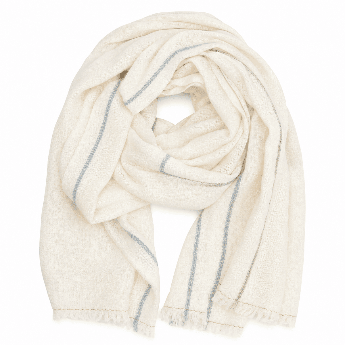 Merino Wool & Wool Scarf – Super Light