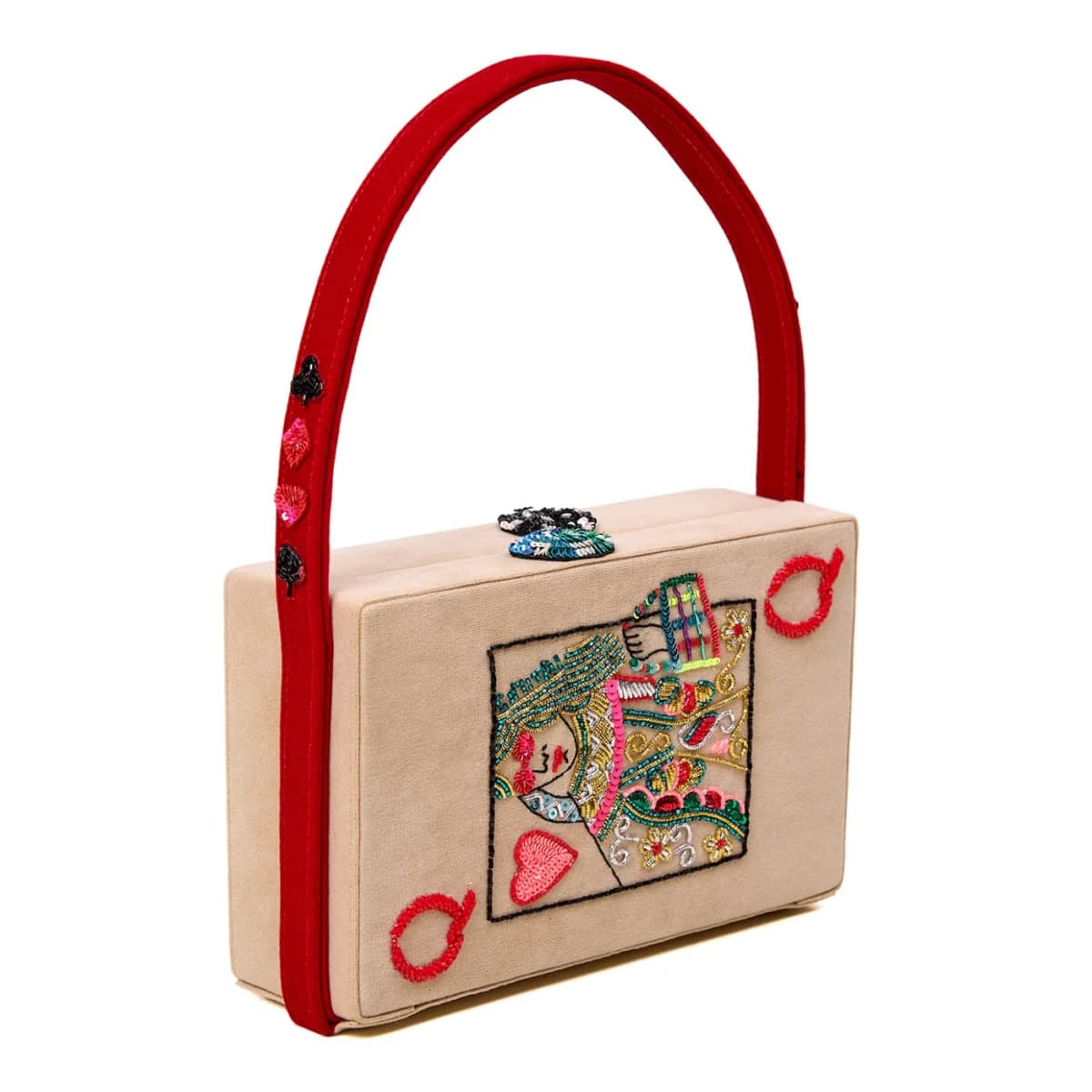 Poker Queen Clutch
