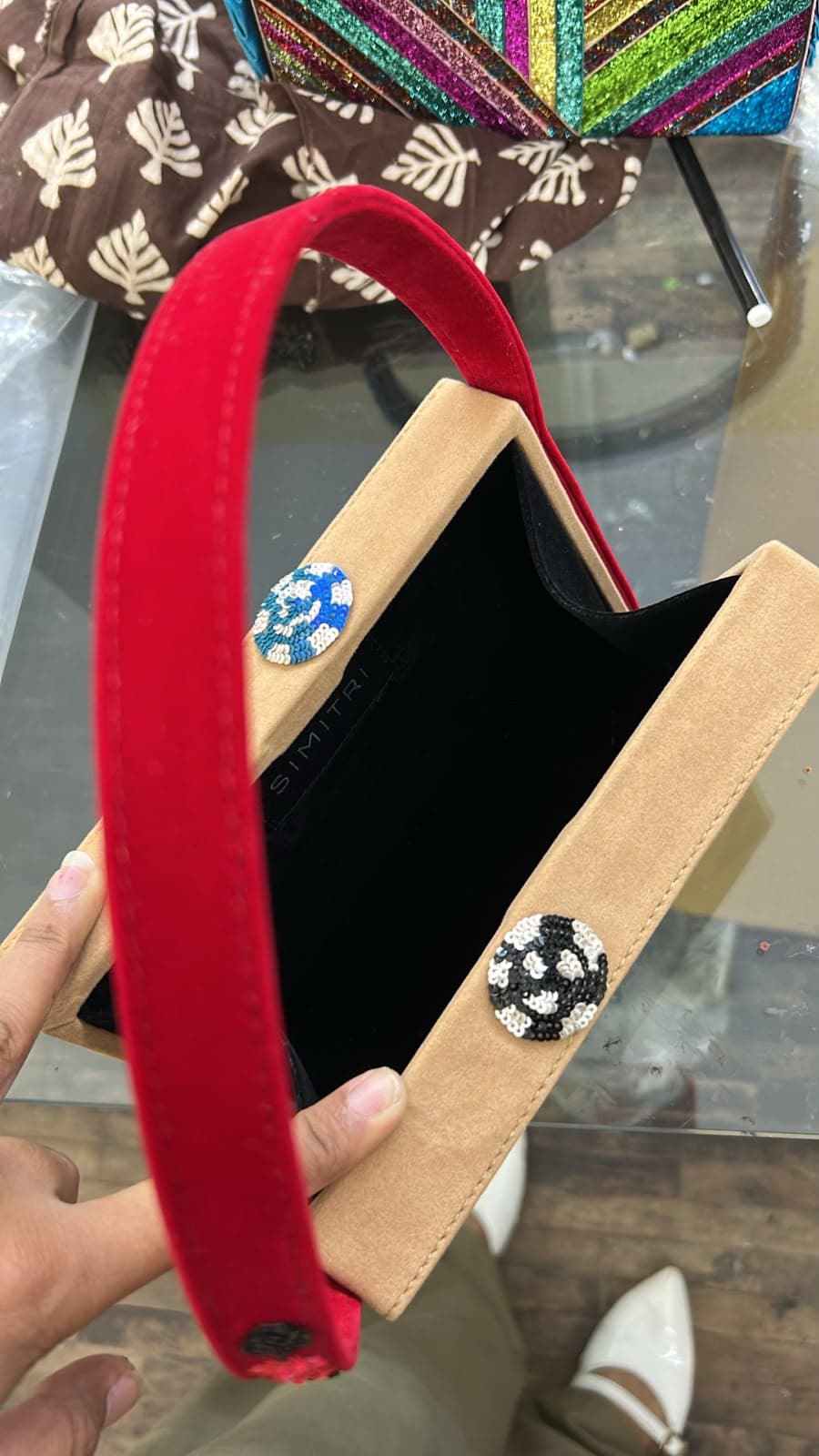 Poker Queen Clutch