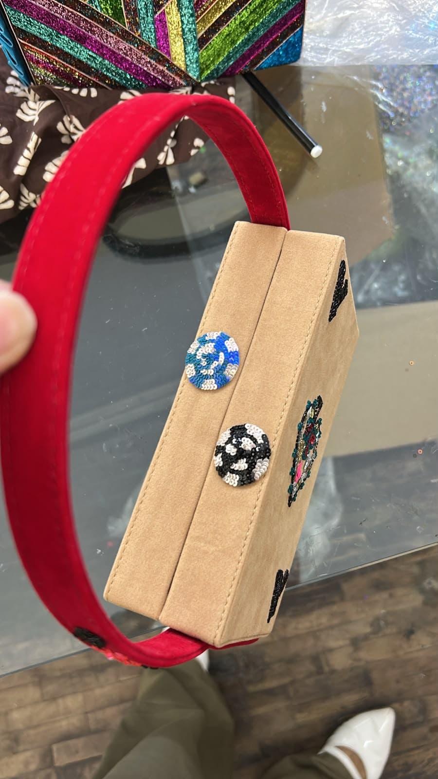 Poker Queen Clutch