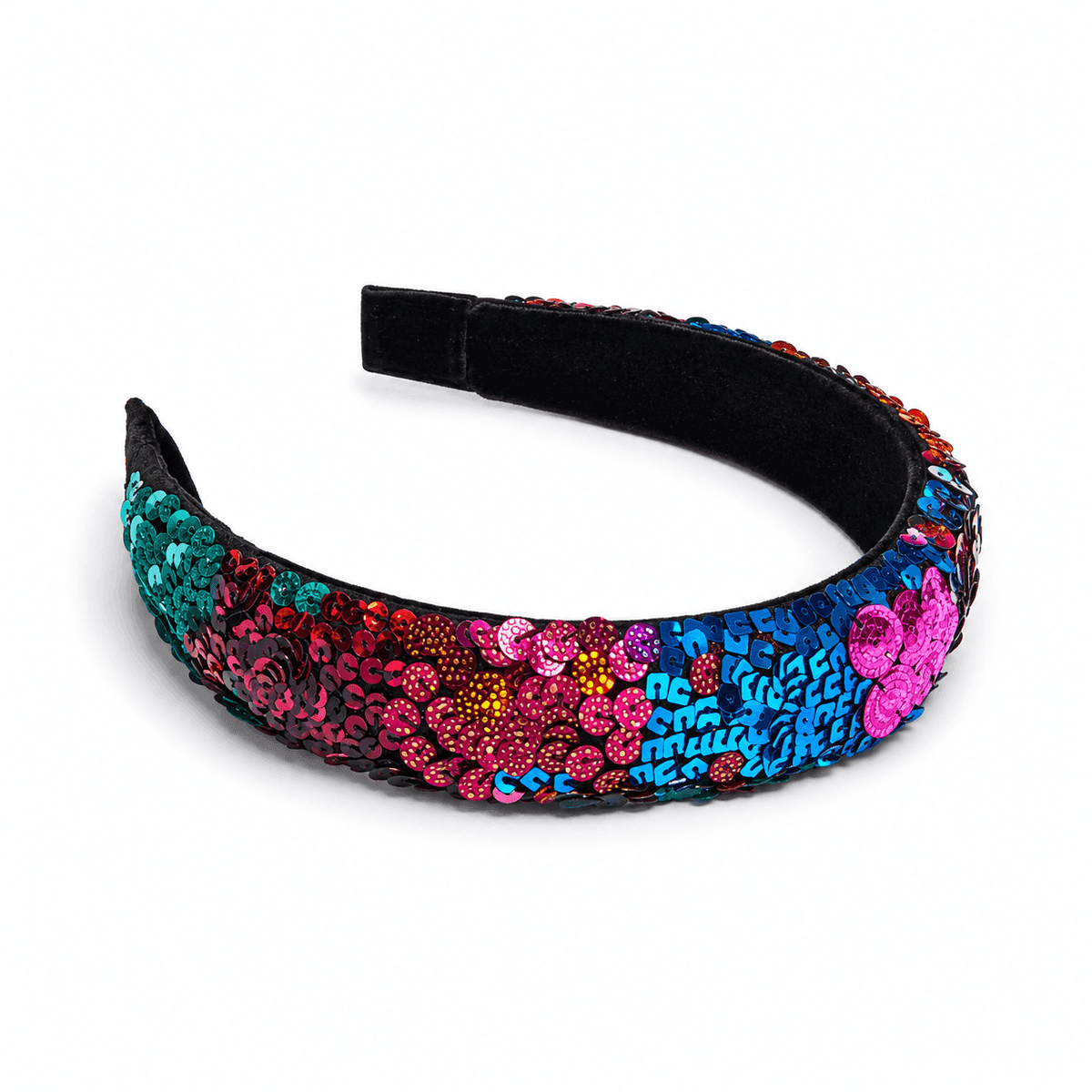 Kaleidoscope Bloom Sequin Headband