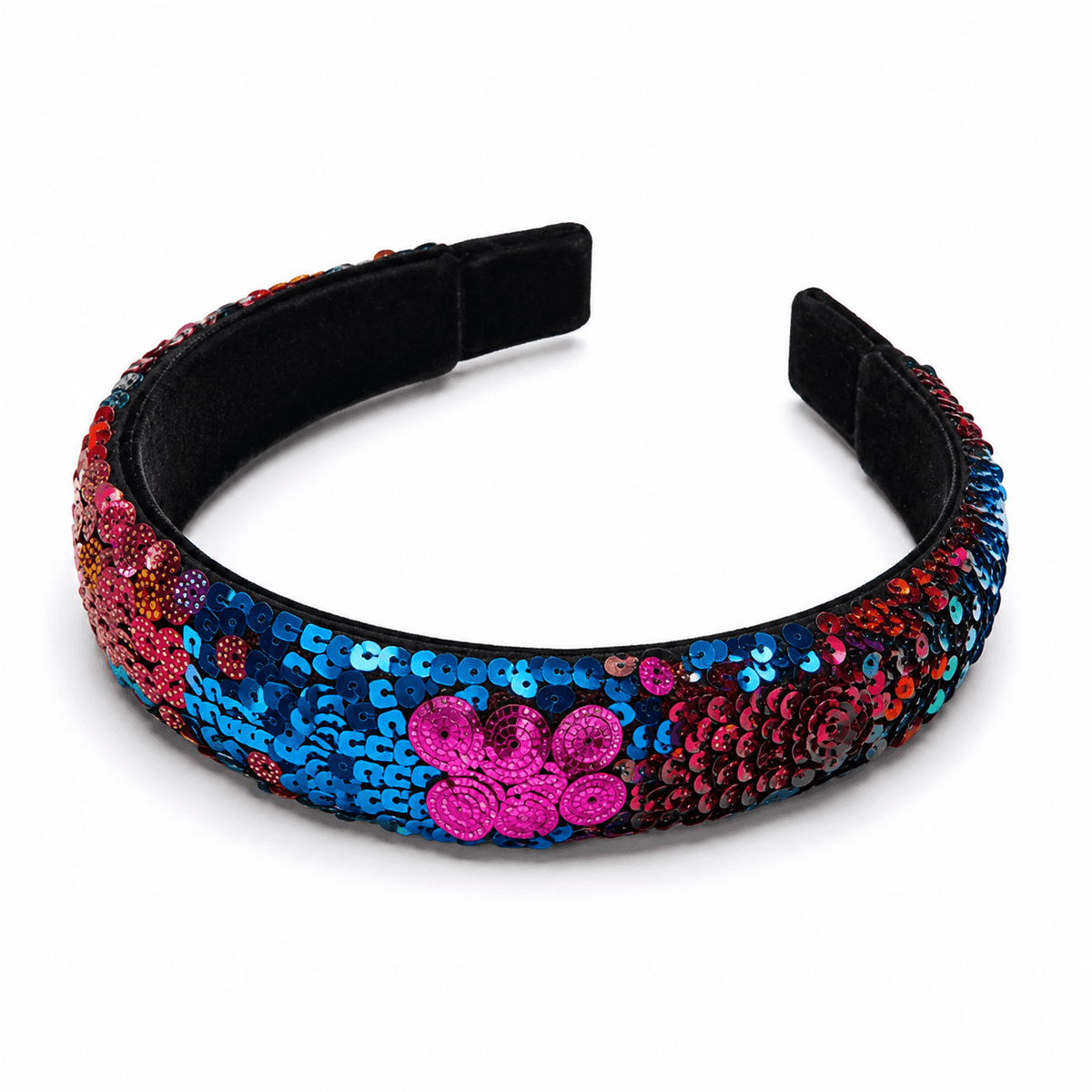 Kaleidoscope Bloom Sequin Headband