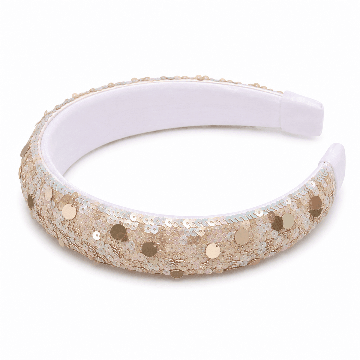 Pearl Blush Sequin Headband