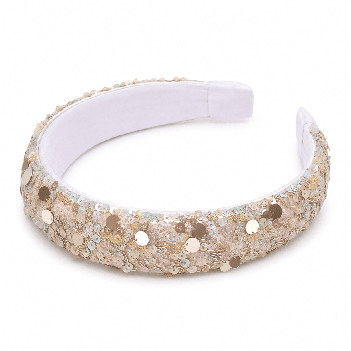 Pearl Blush Sequin Headband