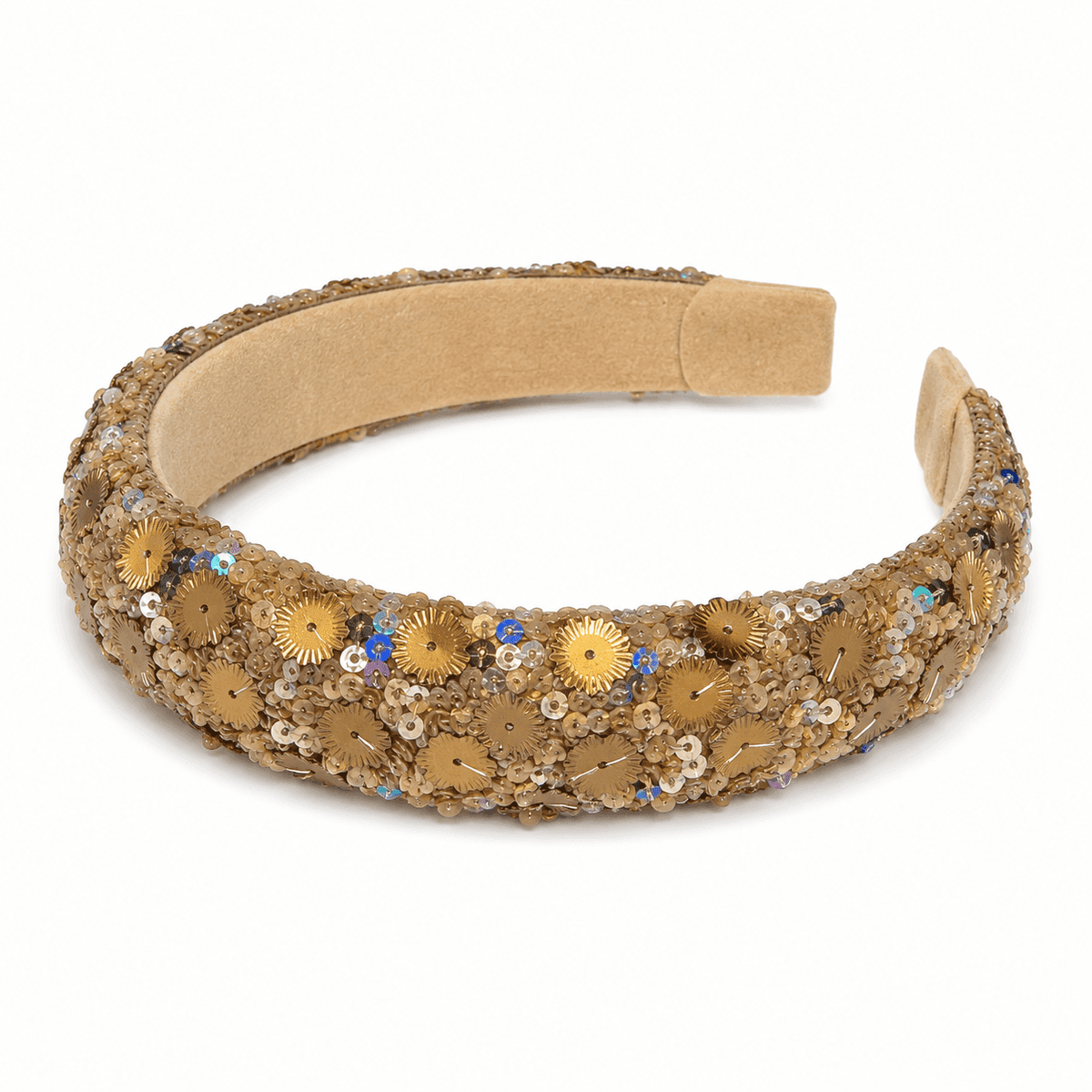 Aurelia Gold Floral Embellished Headband