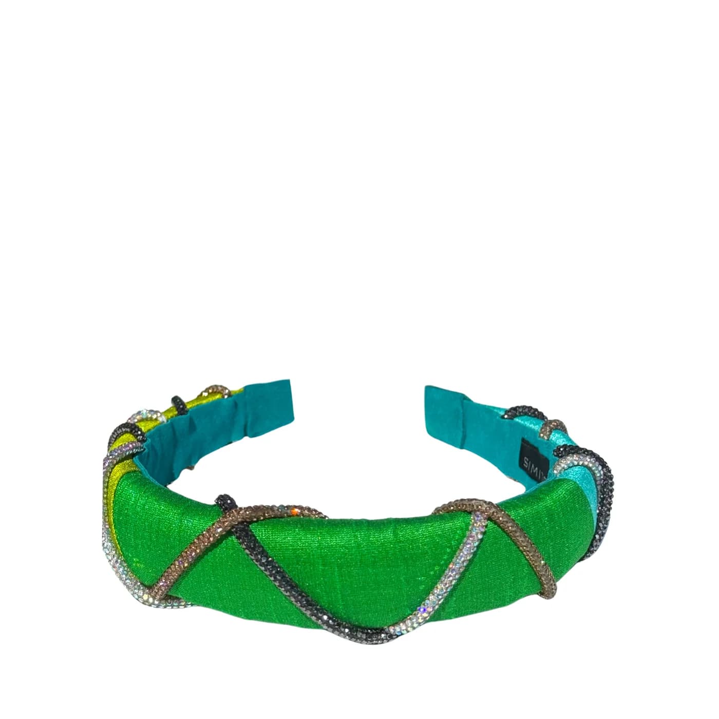 Luxe Keylime Spiral Satin Headband