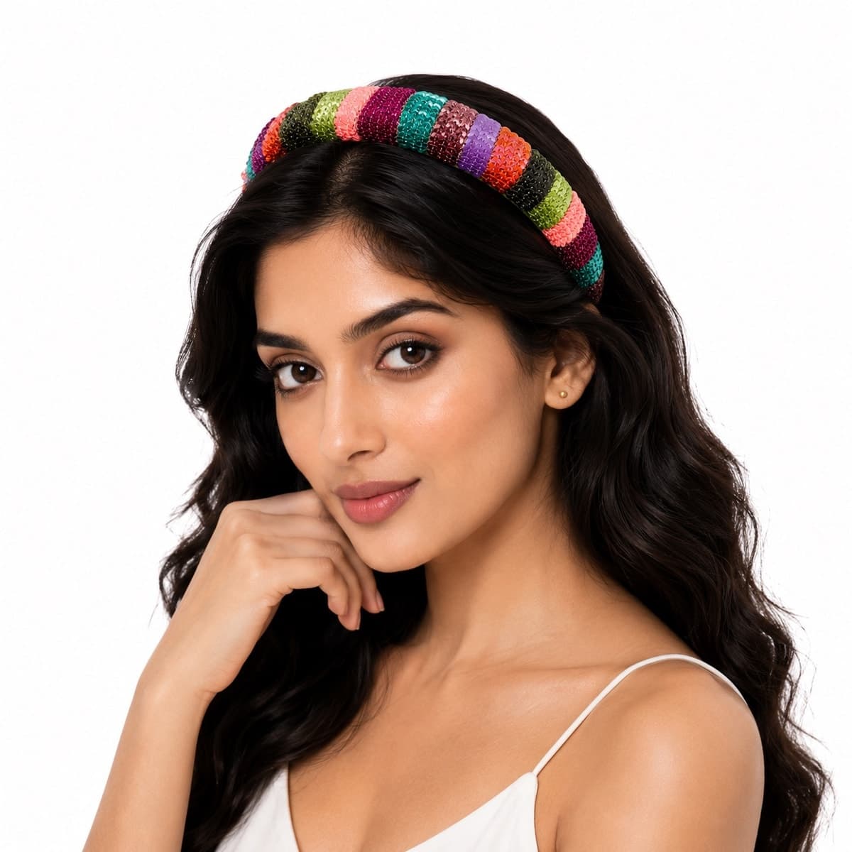 Pastel Mosaic Luxe Headband