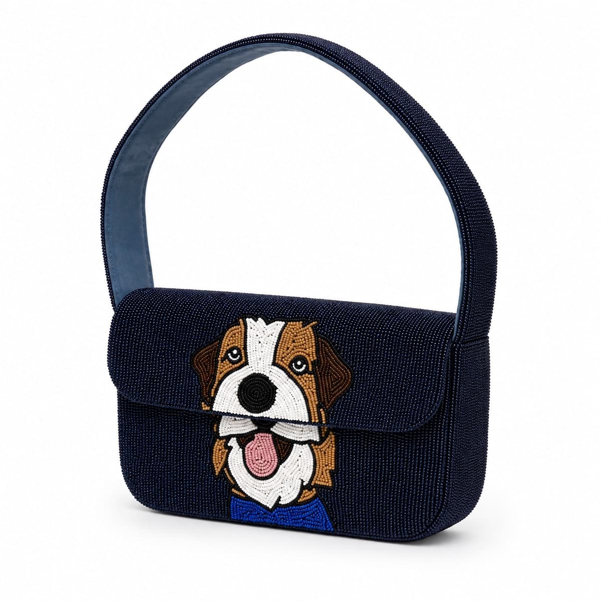 Loyal Companion Beaded Handbag