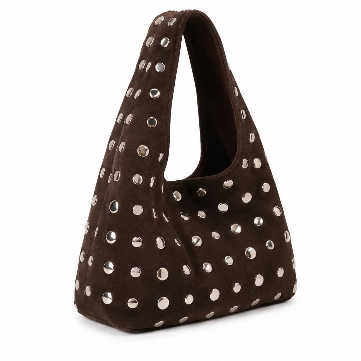 Icon Mini Studded Suede Leather Bag