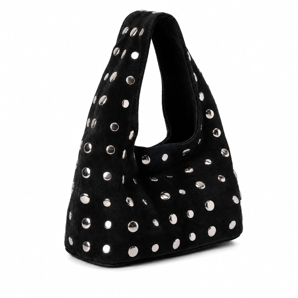 Icon Mini Studded Suede Leather Bag