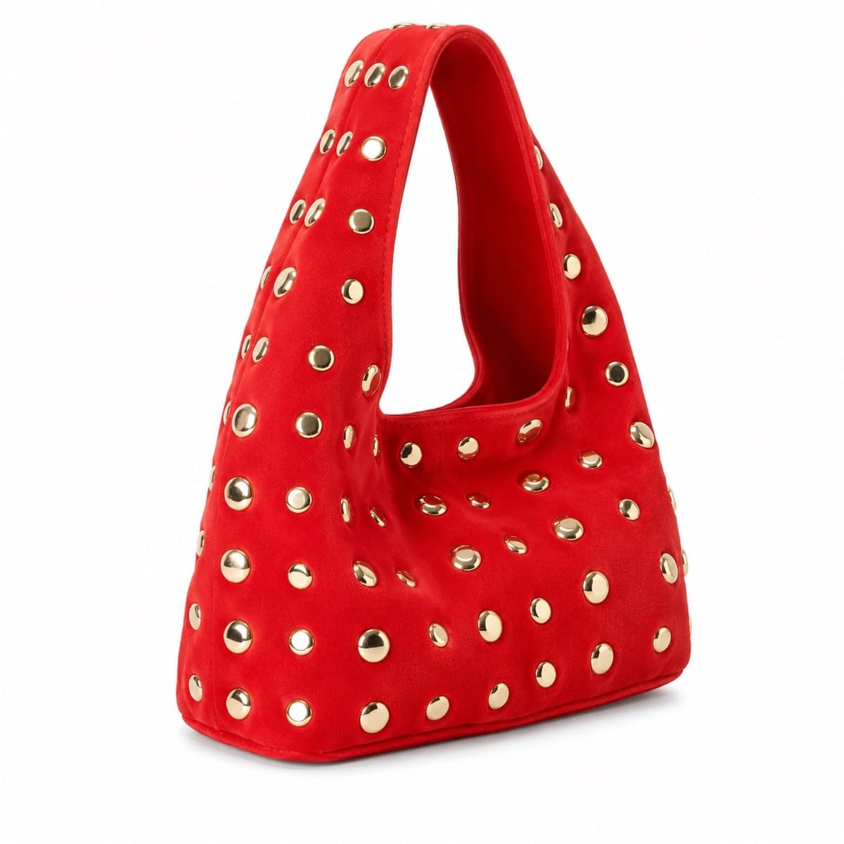 Icon Mini Studded Suede Leather Bag