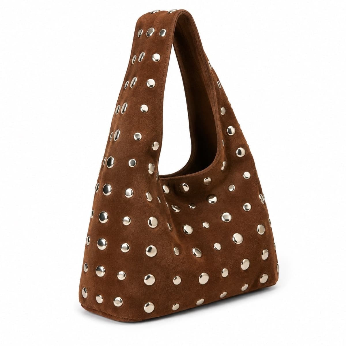 Icon Mini Studded Suede Leather Bag