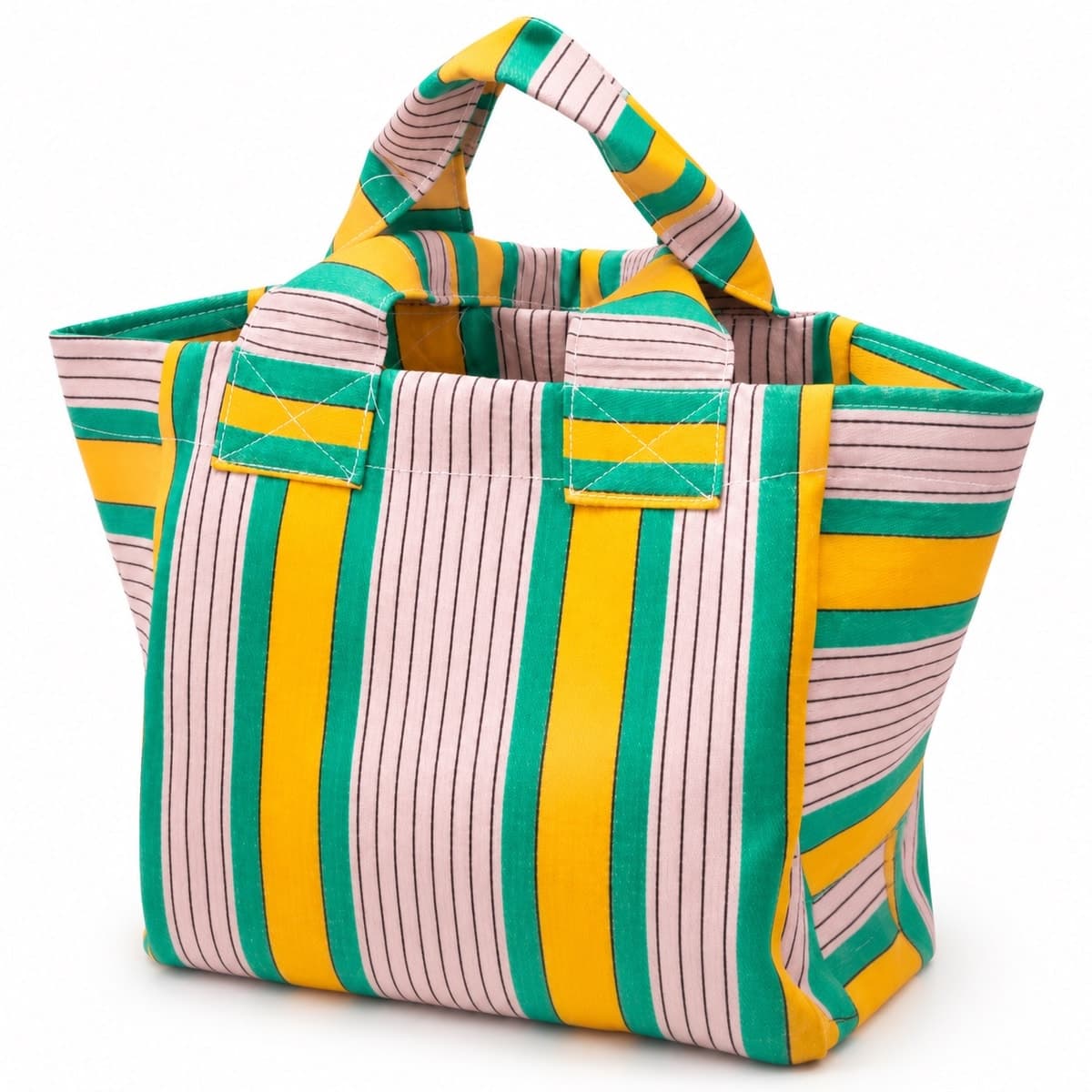 Solea Stripe Recycled Nylon Tote Bag