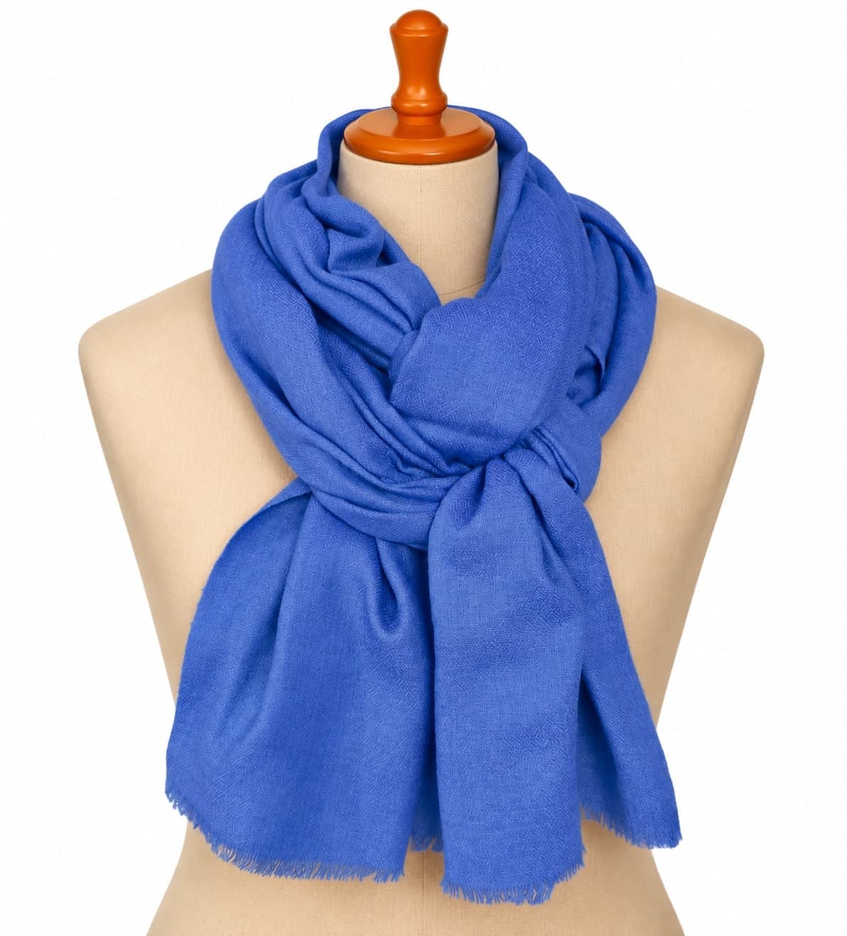 Royal Blue Luxe Woven Scarf