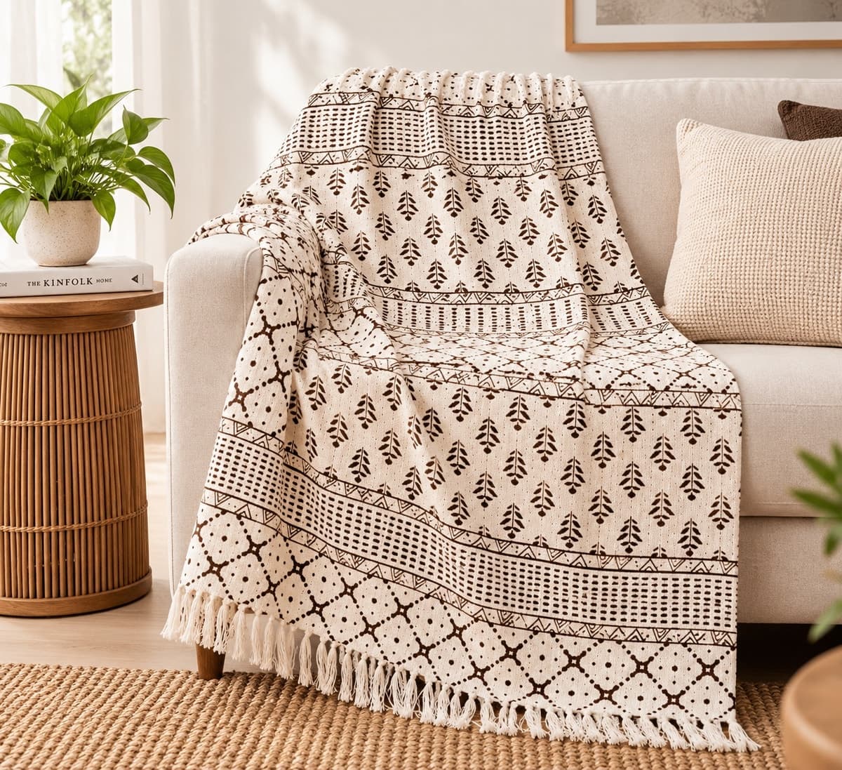 Tribal Heritage Cotton Throw