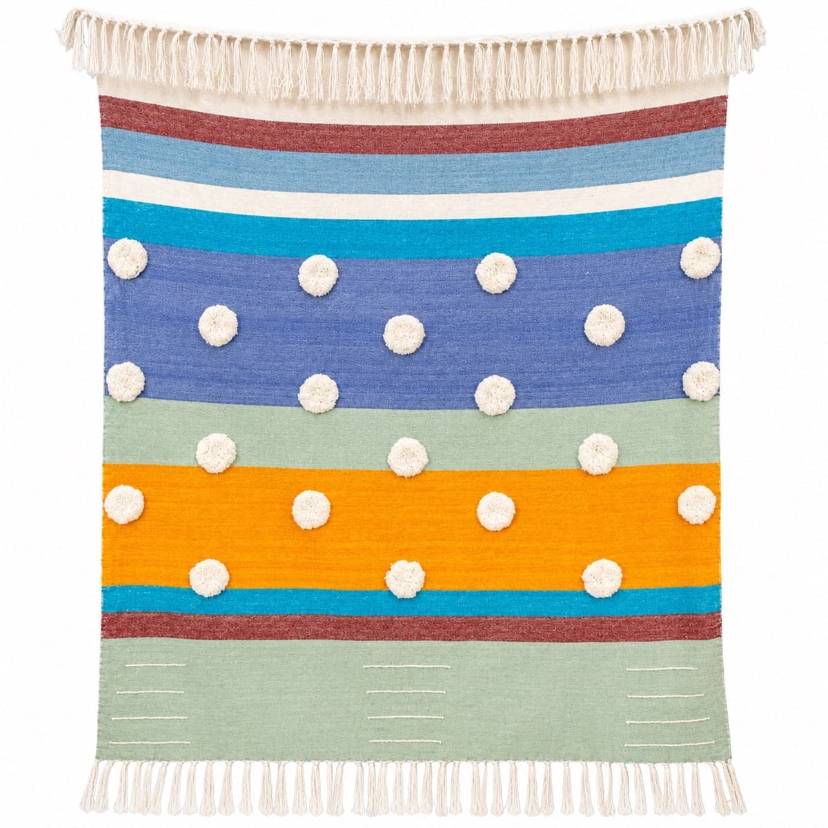 Coastal Harvest Cotton Throw