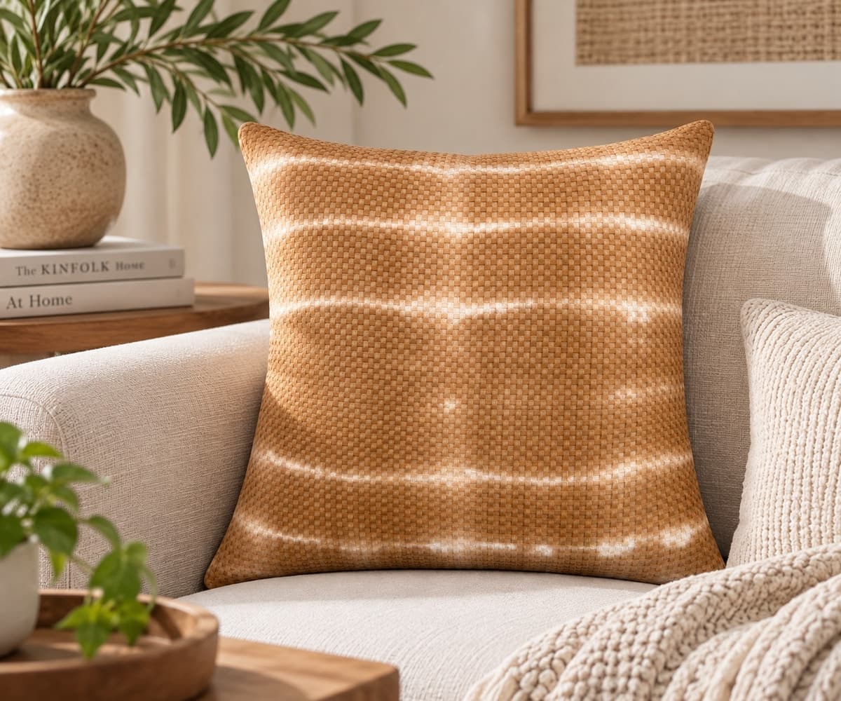 Sunwashed Loom Cushion