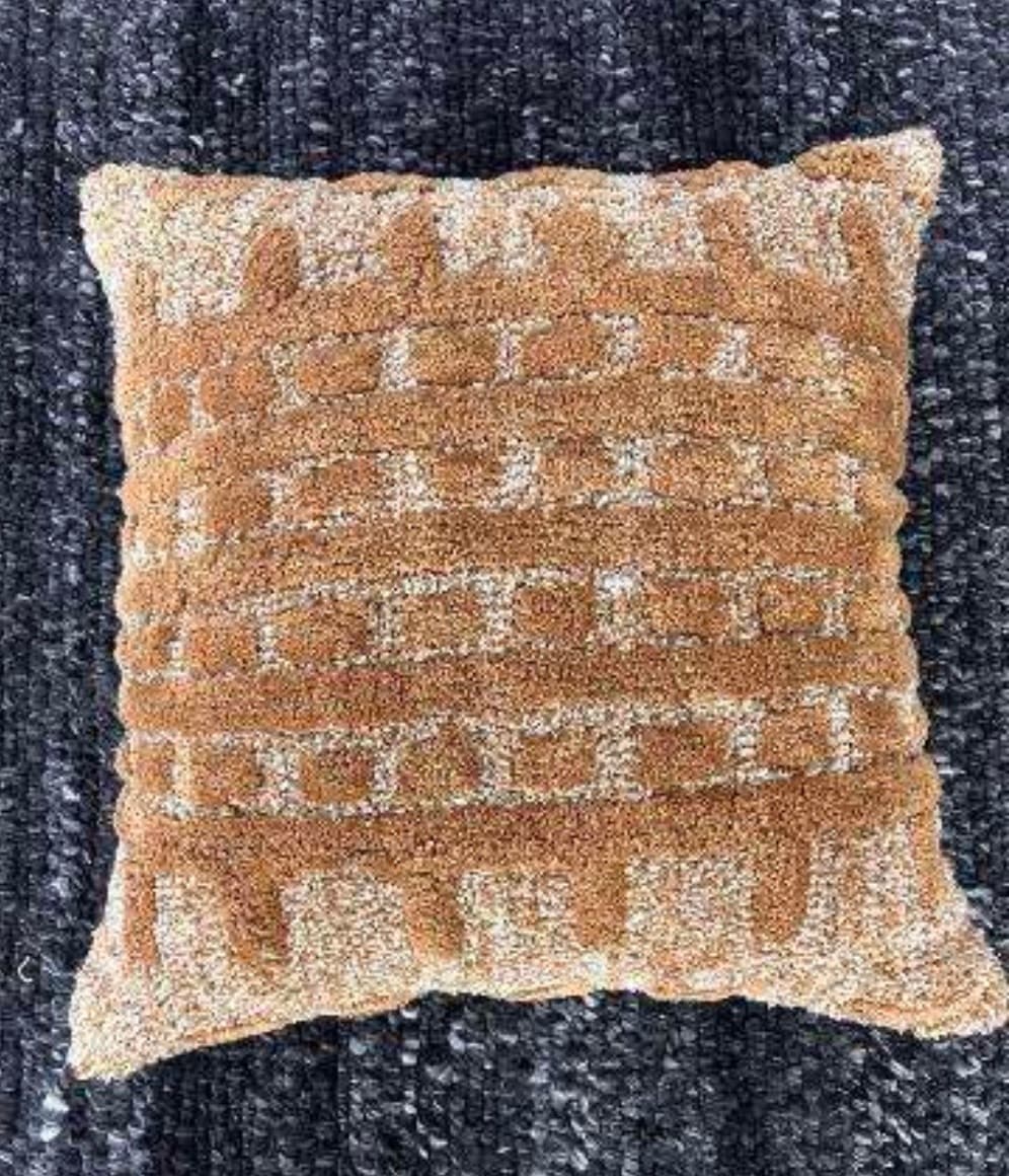 Desert Weave Tufted Cushion