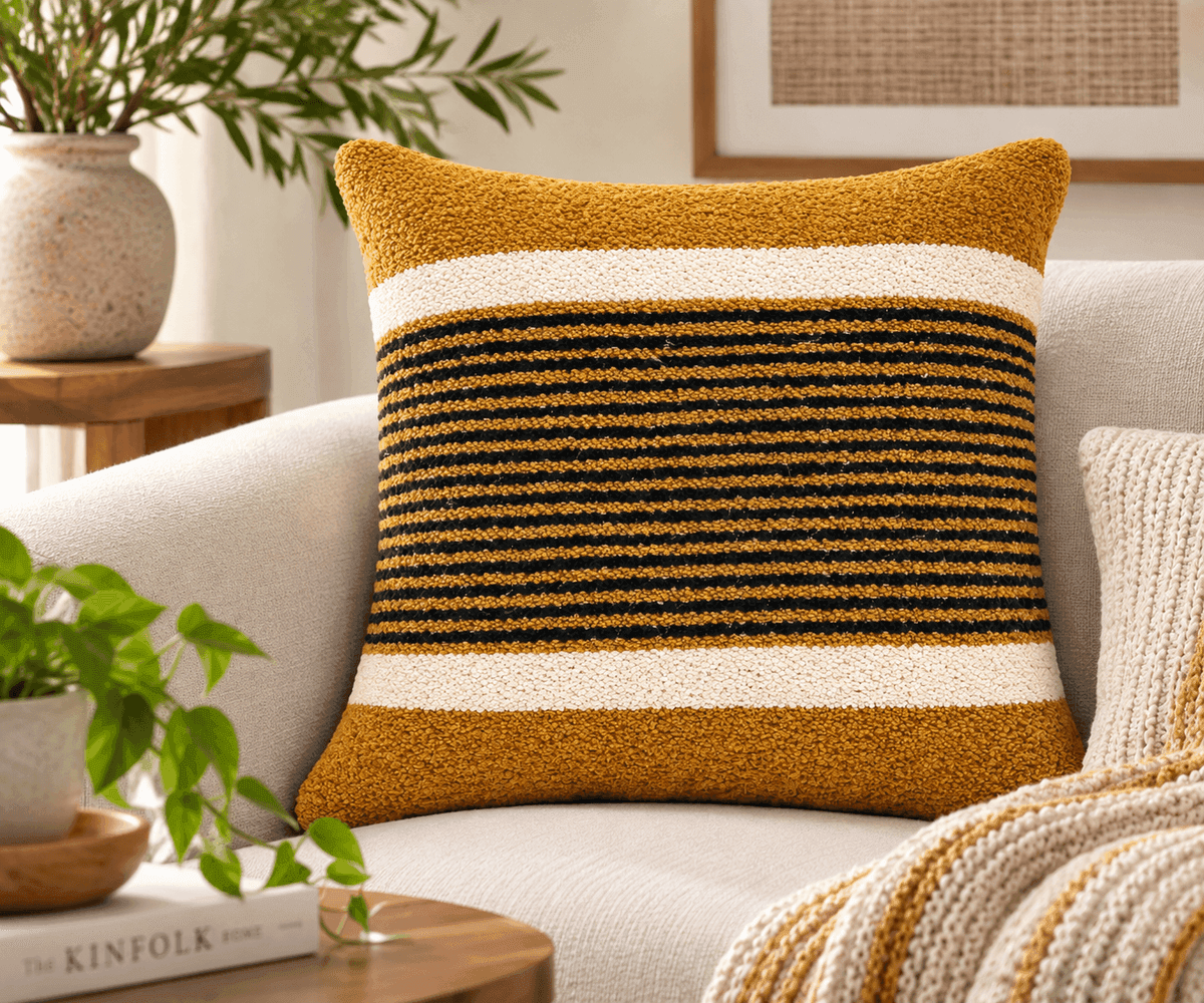 Golden Linea Cushion