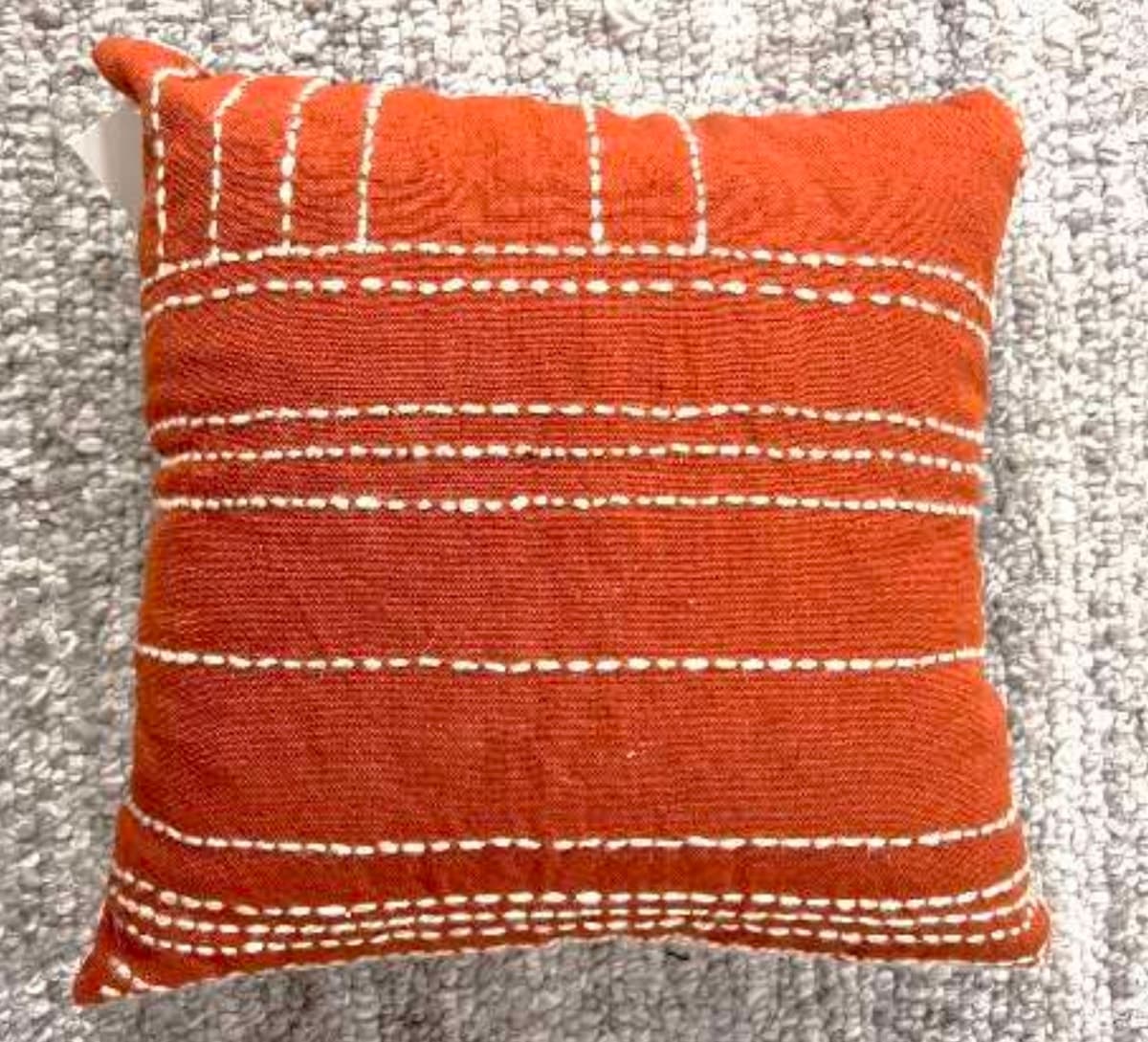 Terracotta Loom Cushion