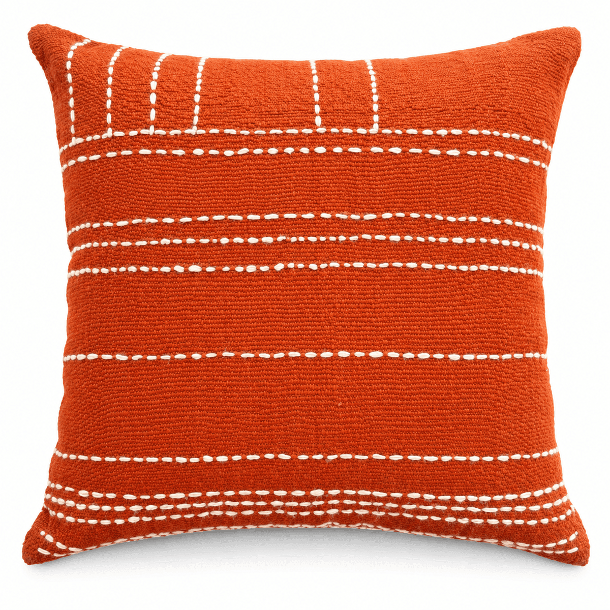 Terracotta Loom Cushion