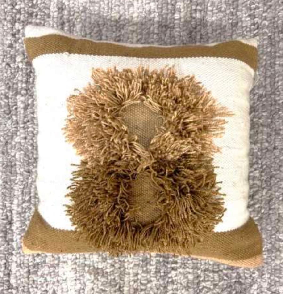 Desert Bloom Tufted Cushion