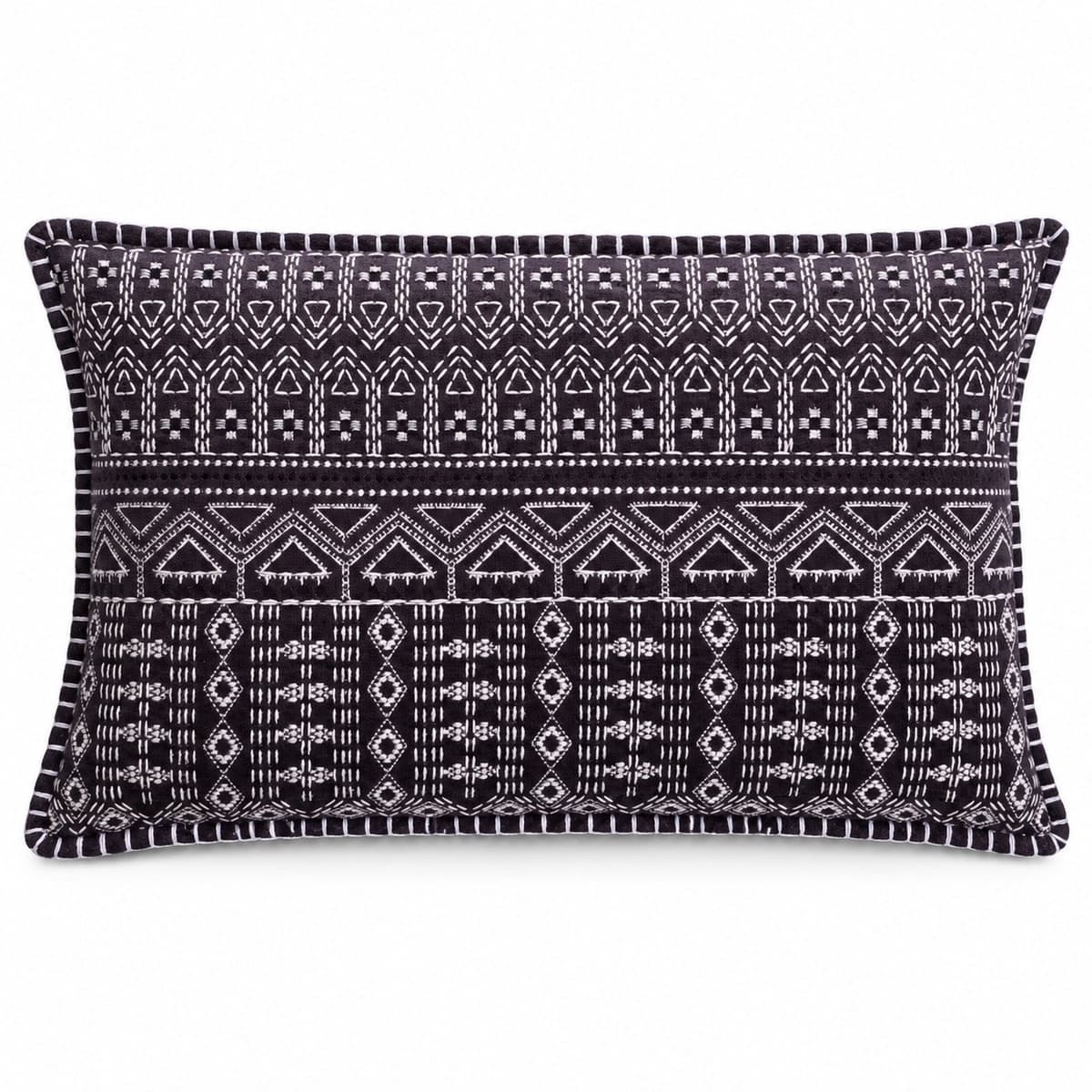 Midnight Heritage Velvet Cushion Cover