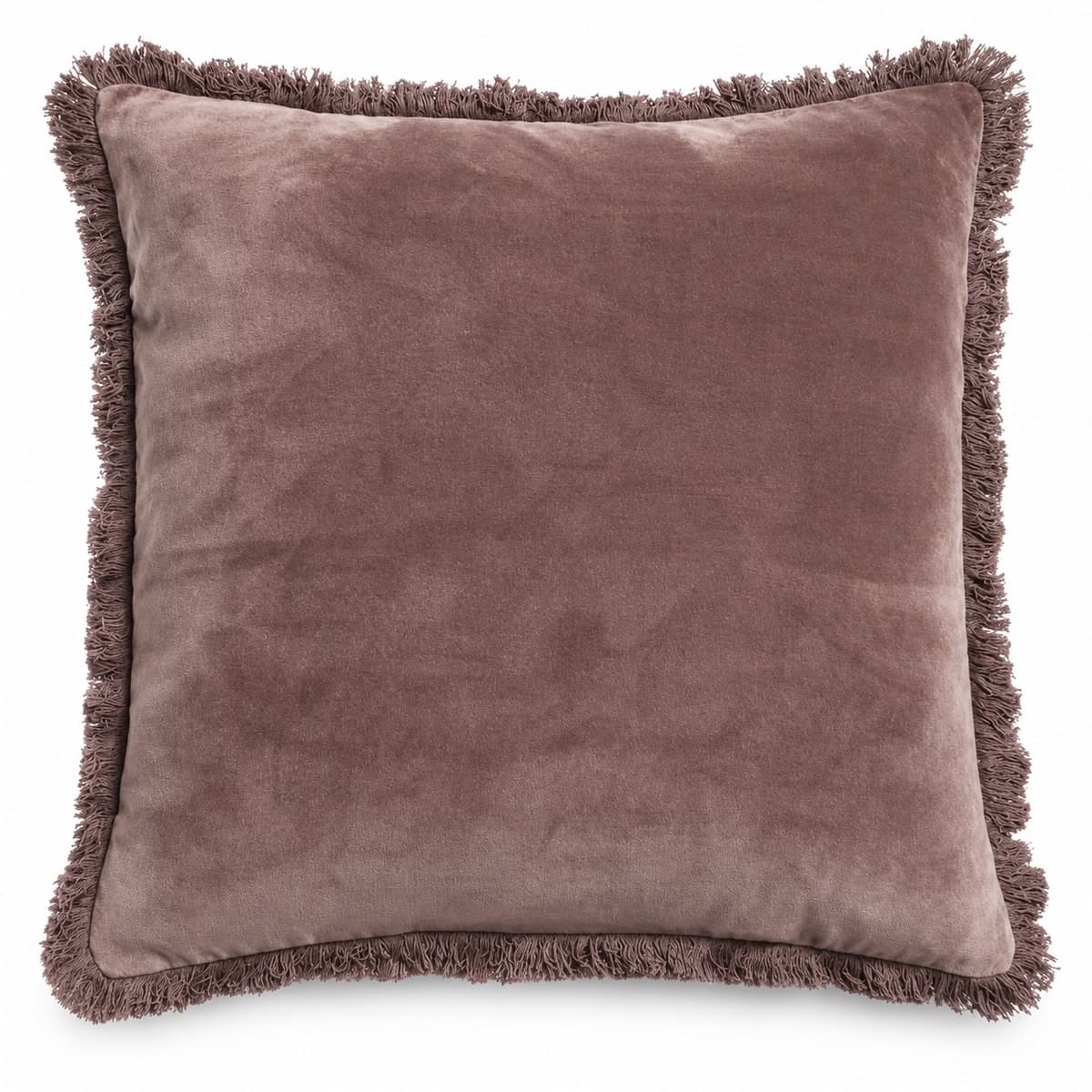 Velvet Fringe Cushion Cover
