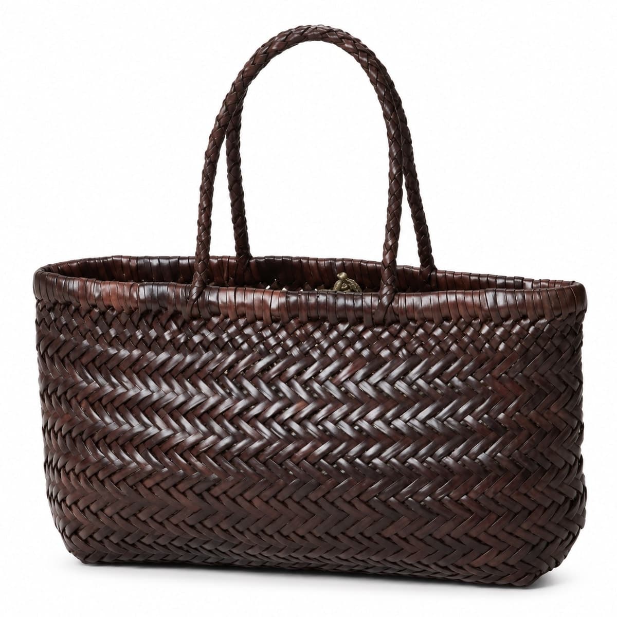 GUNO Mini Handwoven Genuine Leather Bag